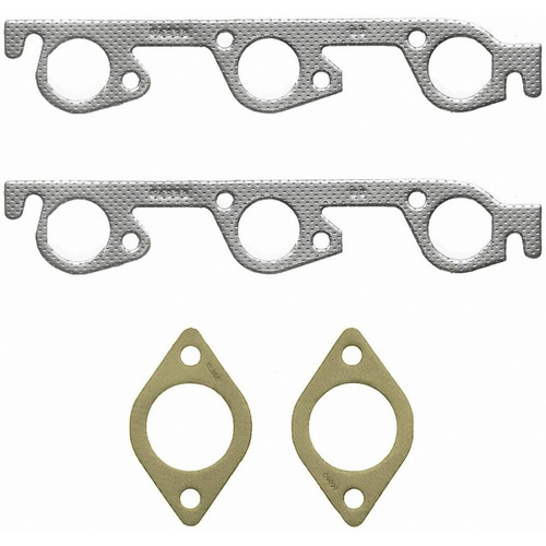 Fel-Pro MS 94666 Exhaust Manifold Gasket Set for 1990-2010 Utilimaster/Chrysler/Dodge - fits Step Van, Pacifica, Concorde, Town & Country