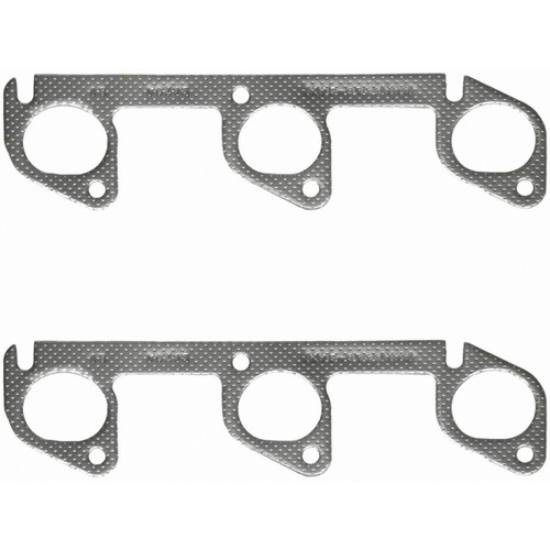 Fel-Pro MS 94764 Exhaust Manifold Gasket Set for 1990-1996 Ford/Mazda 4.0L V6 - fits Aerostar, Explorer, Ranger, Navajo