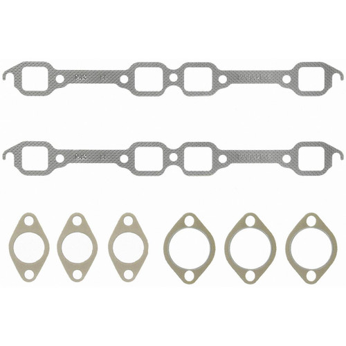 Fel-Pro MS 9492 B Exhaust Manifold Gasket Set for 1954-1965 Ford/Mercury/Edsel - fits Club, Country Sedan, Courier Sedan Delivery, Crestline