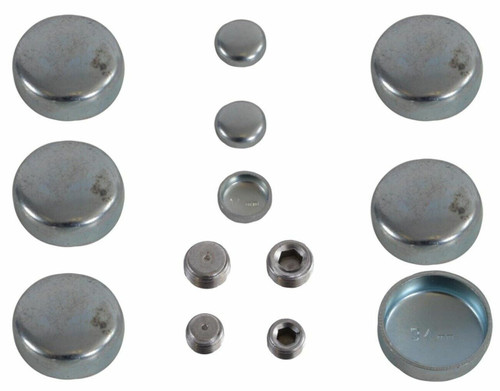 Enginetech PK48 Steel Freeze Plug Set for 1980-1995 Buick/Cadillac/Chevrolet 2.8L/3.1L - Engine Expansion Plug Kit