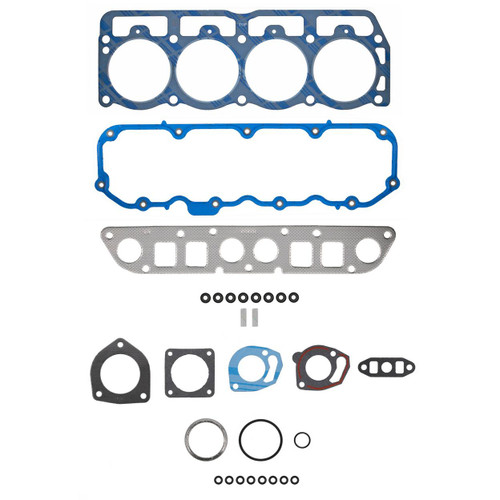 Fel-Pro HS 9196 PT-5 Cylinder Head Gasket for 1997-2002 Dodge/Jeep 2.5L L4 - fits Dakota, Cherokee, Wrangler, TJ - PermaTorque Multi-Layer