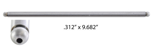 Enginetech EPR317 Push Rod - 4-Pack for 1962-1984 Buick Chevrolet GMC 1000 1500 1500 Series 2500 2.5L 9.682" OAL - OE Push Rod Set