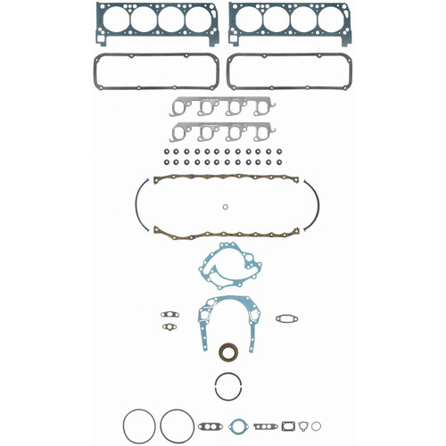 Fel-Pro FS 8347 PT Full Gasket Set for 1970-1982 Ford/Lincoln/Mercury - fits Country Sedan, Fairlane, Falcon, Galaxie 500