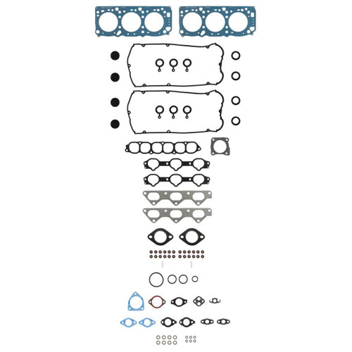 Fel-Pro HS 26186 PT Cylinder Head Gasket for 1991-1995 Dodge/Mitsubishi 3.0L V6 - fits Stealth, 3000GT, Diamante - PermaTorque Multi-Layer
