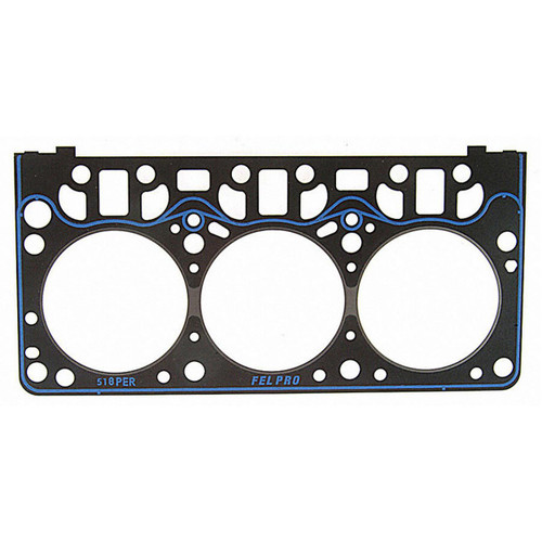 Fel-Pro 518 SD Cylinder Head Gasket for 1992-2003 Dodge 3.9L V6 - fits B1500, B150, B250, D150 - PermaTorque Multi-Layer Steel