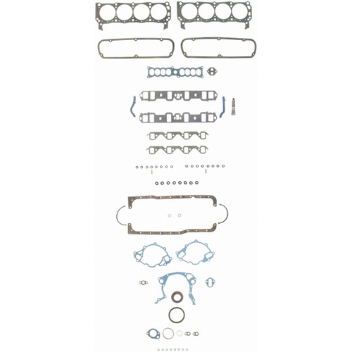 Fel-Pro Full Gasket Set 260-1445 for 1985-1990 Ford/Lincoln/Mercury 5.0L (Country Squire, LTD, LTD Crown Victoria, Mustang)