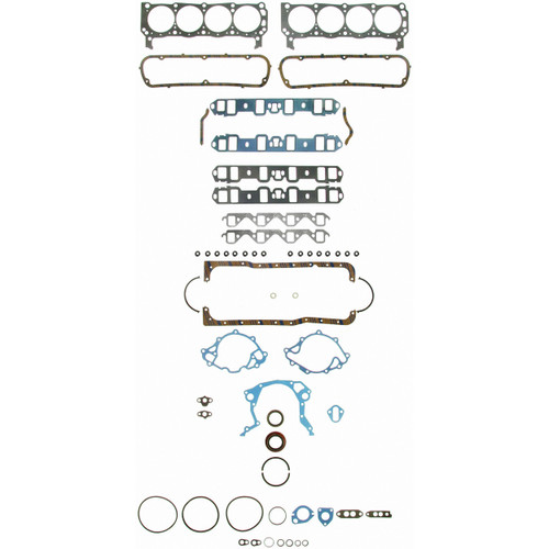 Fel-Pro Full Gasket Set FS 8548 PT-16 for 1962-1983 AC/DeTomaso/Ford 4.3L 4.7L (Shelby Cobra, Mangusta, 300, Bronco)