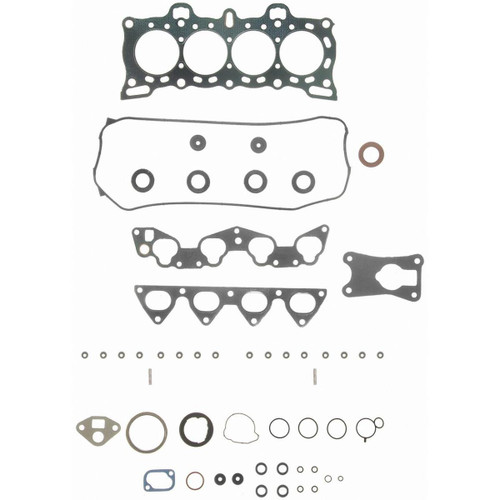 Fel-Pro HS 9123 PT Cylinder Head Gasket for 1988-1991 Honda 1.6L 1.5L L4 D15B2 engine - fits Civic, CRX - PermaTorque Multi-Layer Steel