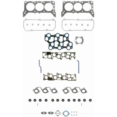 Fel-Pro TCS 45634 Rear Main Seal Set for 1982-1995 Nissan/INFINITI 2.0L 3.0L 1.8L L4 - fits Multi, Pickup, D21, 200SX