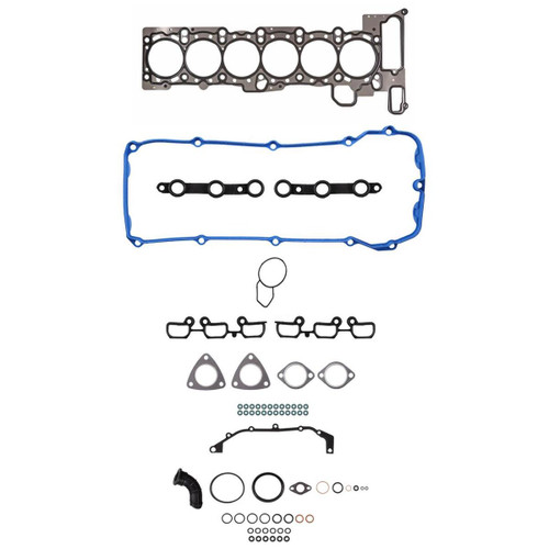 Fel-Pro HS 26245 PT-1 Cylinder Head Gasket for 1999-2000 BMW 2.5L 2.8L L6 - fits 323Ci, 323i, 323is, 328Ci - PermaTorque Multi-Layer Steel