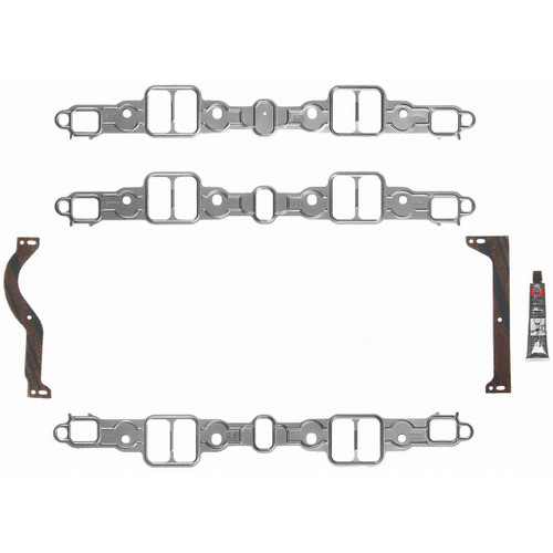 Fel-Pro Intake Manifold Gasket Set MS 90041-1 for 1967-1990 Dodge/Fargo/Plymouth 5.2L 5.9L (A100, A100 Truck, B100, B100 Van)