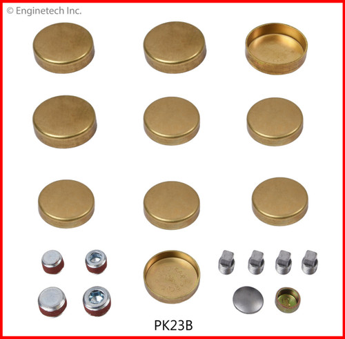 Expansion Plug Kit - Brass - International 4.4L 266 5.0L 304 5.6L 345 6.4L 392