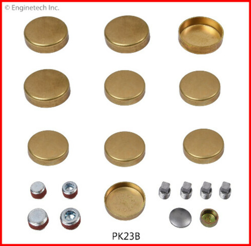 Expansion Plug Kit - Brass - International 4.4L 266 5.0L 304 5.6L 345 6.4L 392