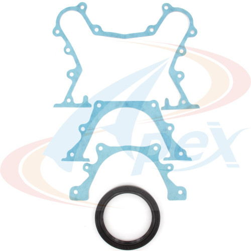 Apex Crankshaft Seal Kit ABS100 for 1983-2005 Acura/Honda/Isuzu 2.2L 2.3L L4 (CL, Integra, Accord, Civic)
