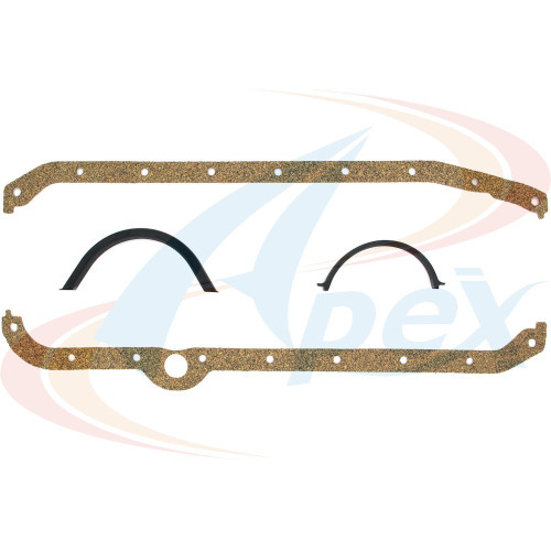 Apex Oil Pan Gasket Set AOP324 for 1980-1985 Avanti/Buick/Checker 5.0L 5.7L V8 (II, Century, Regal, Marathon)