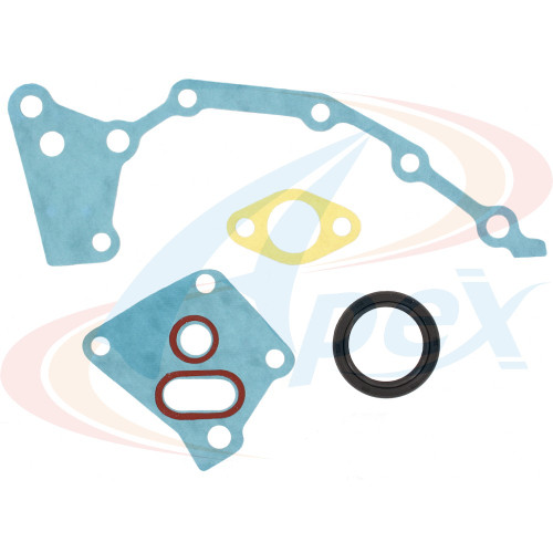 Apex Crankshaft Seal Kit ATC2450 for 2002-2012 Hyundai/Kia/Mitsubishi 3.5L 3.8L V6 (Santa Fe, XG350, Amanti, Sedona)