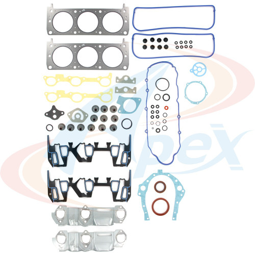 Apex Full Gasket Set AFS3100 for 1995-1999 Buick/Chevrolet/Oldsmobile 3.1L V6 (Century, Regal, Skylark, Beretta)