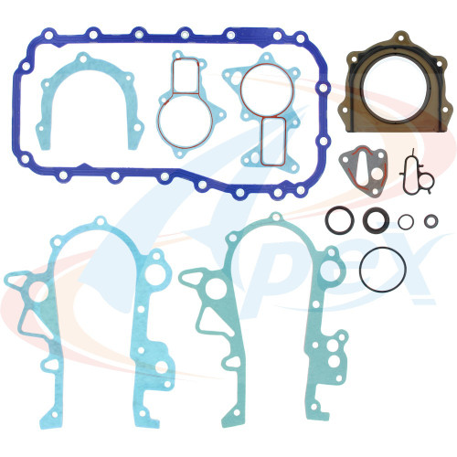 Apex Conversion Gasket Set ACS2087 for 2007-2011 Chrysler/Dodge/Jeep 3.3L 3.8L V6 (Town &amp; Country, Grand Caravan, Wrangler, Routan)