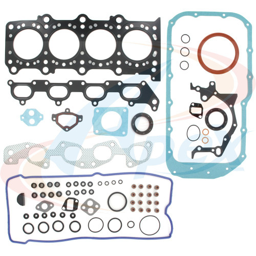 Apex Full Gasket Set AFS7008 for 1996-2003 Chevrolet/Suzuki 2.0L 1.8L L4 (Tracker, Aerio, Esteem, Sidekick)