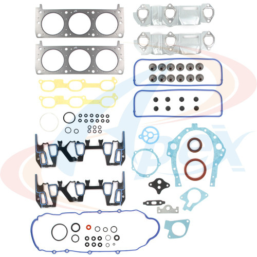 Apex Full Gasket Set AFS3101 for 1999-2003 Buick/Chevrolet/Oldsmobile 3.1L V6 (Century, Lumina, Malibu, Cutlass)