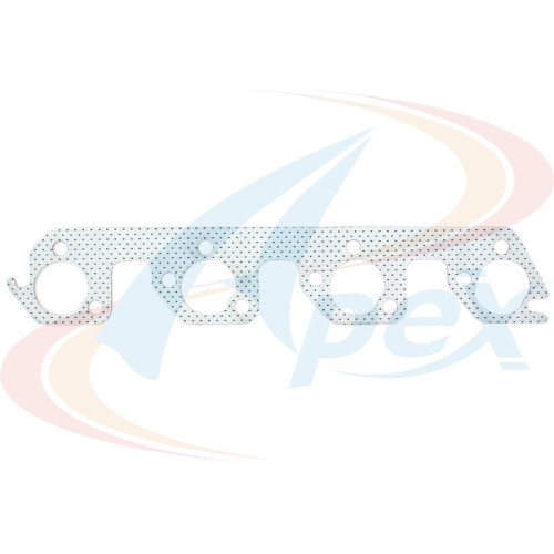 Apex Exhaust Manifold Gasket Set AMS4232 for 1974-2001 Ford/Mazda/Mercury 2.3L 2.5L L4 (Aerostar, Courier, Fairmont, Granada)