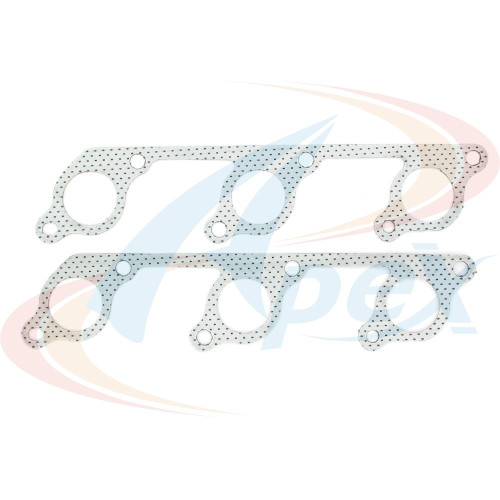 Apex Exhaust Manifold Gasket Set AMS4601 for 1997-2011 Ford/Land/Mazda 4.0L V6 (Explorer, Explorer Sport, Explorer Sport Trac, Mustang)