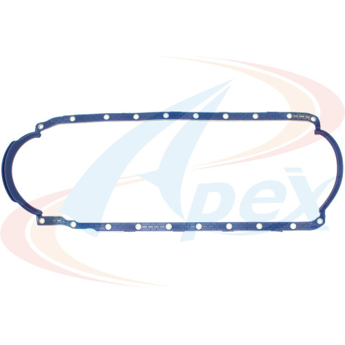 Apex Oil Pan Gasket Set AOP380 for 1991-2000 Chevrolet/GMC 7.4L V8 (C1500, C2500, C2500 Suburban, C3500)