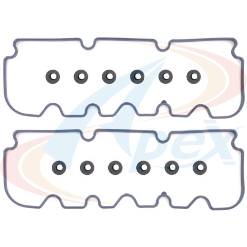Apex Valve Cover Gasket Set AVC373S for 1996-2007 Buick/Chevrolet/Oldsmobile 3.8L V6 (Park Avenue, Regal, Riviera, Impala)