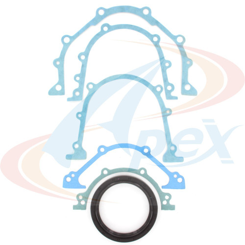 Apex Crankshaft Seal Kit ABS502 for 1982-2002 Infiniti/Mercury/Nissan 2.0L 3.0L L4 (G20, J30, M30, Q45)