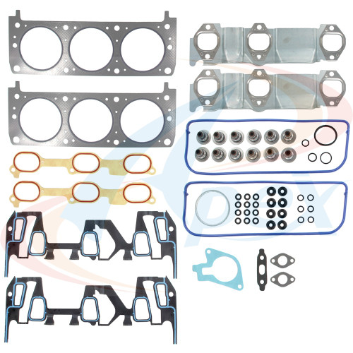 Apex Head Gasket Set AHS3123 for 2004-2005 Buick/Chevrolet/Oldsmobile 3.4L V6 (Rendezvous, Impala, Monte Carlo, Venture)