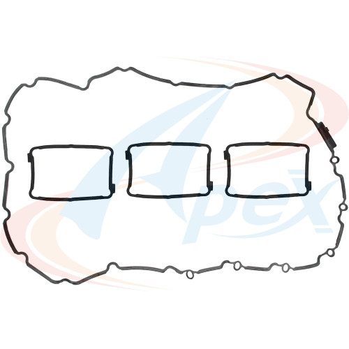 Apex Valve Cover Gasket Set AVC949S for 2010-2020 BMW 3.0L L6 (135i, 135is, 335i, 335i GT xDrive)