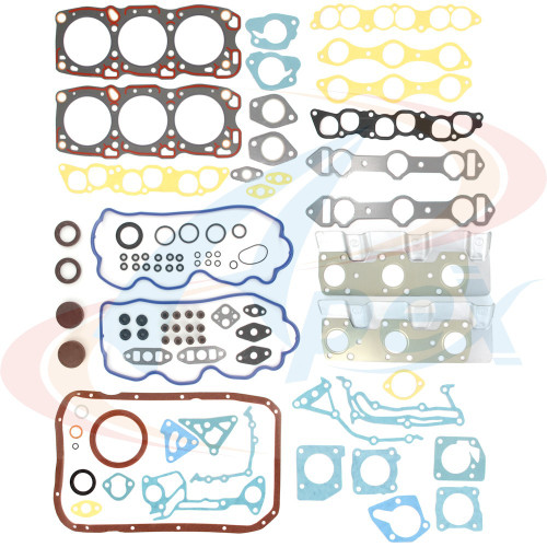 Apex Full Gasket Set AFS2009 for 1987-1998 Chrysler/Dodge/Hyundai 3.0L V6 (LeBaron, New Yorker, TC Maserati, Caravan)