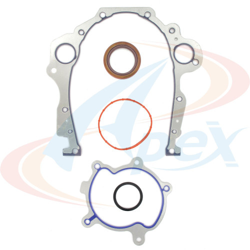 Apex Timing Cover Gasket Set ATC3980 for 2006-2011 Buick/Chevrolet/Pontiac 3.9L 3.5L V6 (Lucerne, Terraza, Impala, Malibu)