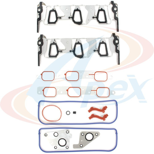 Apex Intake Manifold Gasket Set AMS3981P for 2006-2011 Buick/Chevrolet/Pontiac 3.9L 3.5L V6 (Lucerne, Terraza, Impala, Malibu)