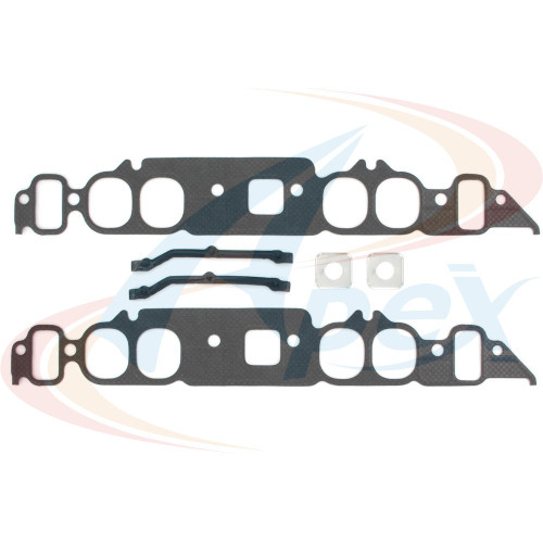 Apex Intake Manifold Gasket Set AMS3782 for 1984-1990 Chevrolet/GMC 7.4L V8 (C1500, C20, C20 Suburban, C30)