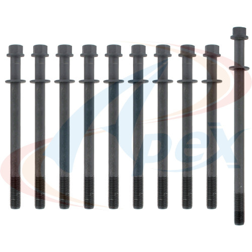 Apex Cylinder Head Bolt Set AHB114 for 1990-1997 Acura/Honda 2.2L 2.3L L4 (CL, Accord, Prelude)