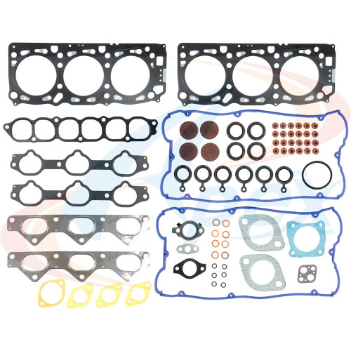 Apex Head Gasket Set AHS2111 for 1991-1999 Dodge/Mitsubishi 3.0L V6 (Stealth, 3000GT, Diamante)