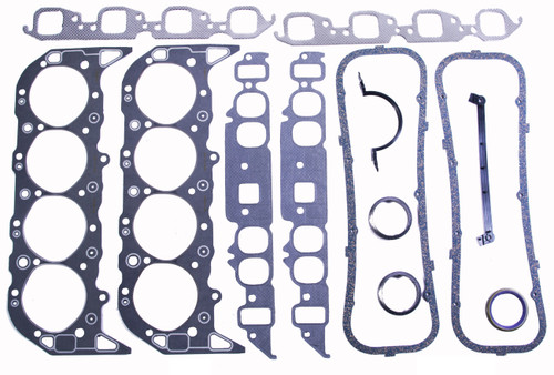 Enginetech C454T Rebuilder Gasket Kit OEM-Spec for 1980-1990 Chevrolet 427ci-454ci V8 - Excludes Rear Main Seal and Valve Stem Seals