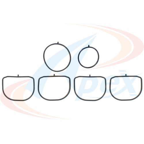 Apex Intake Manifold Gasket Set AMS4800 for 2001-2020 Ford/Lincoln/Mazda 2.0L 2.3L L4 (C-Max, Escape, Focus, Fusion)