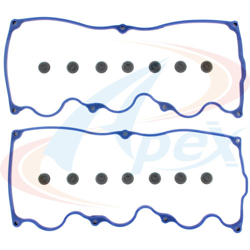 Apex Valve Cover Gasket Set AVC413S for 1988-1998 Mazda 3.0L V6 (929, MPV)