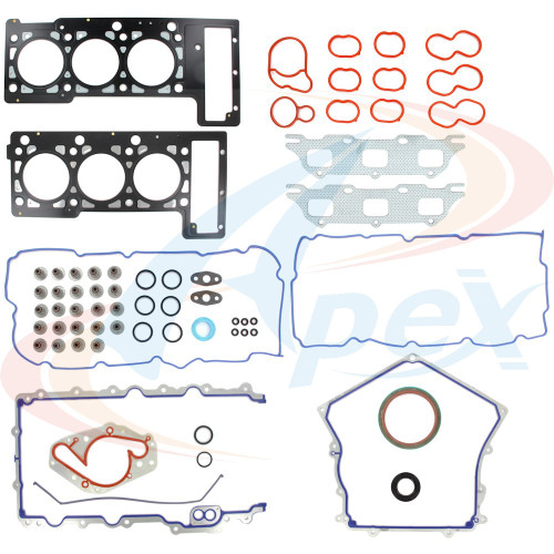 Apex Full Gasket Set AFS2039 for 2001-2007 Chrysler/Dodge 2.7L V6 (Concorde, Sebring, Intrepid, Stratus)