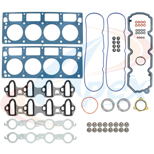 Apex Head Gasket Set AHS3154 for 2010-2013 Cadillac/Chevrolet/GMC 6.0L V8 (Escalade, Silverado 1500, Tahoe, Sierra 1500)