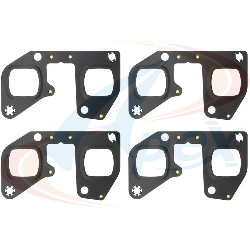 Apex Exhaust Manifold Gasket Set AMS13371 for 2010-2020 Ford 6.2L V8 (E-350 Super Duty, F-150, F-250 Super Duty, F-350 Super Duty)