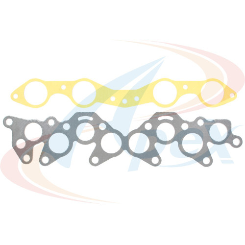Apex Intake and Exhaust Manifold Gasket Set AMS8300 for 1983-1986 Toyota 2.0L L4 (Camry, Celica)