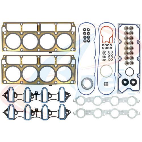 Apex Head Gasket Set AHS3129 for 2002-2008 Buick/Cadillac/Chevrolet 5.3L 4.8L V8 (Rainier, Escalade, Avalanche 1500, Express 1500)