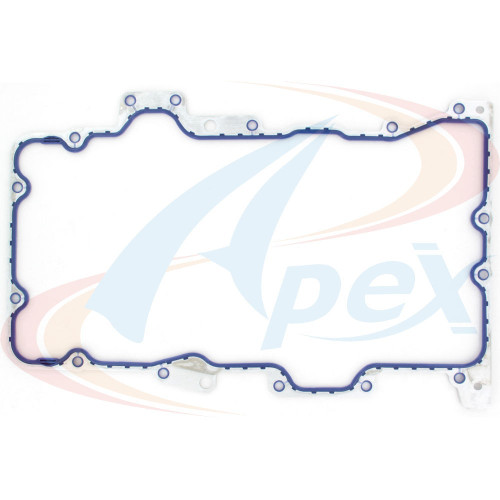 Apex Oil Pan Gasket Set AOP451 for 1995-2008 Ford/Jaguar/Lincoln 2.5L 3.0L V6 (Contour, Escape, Taurus, S-Type)