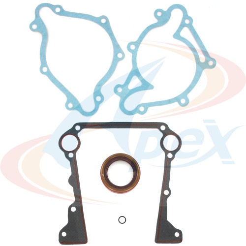Apex Timing Cover Gasket Set ATC2561 for 1997-2003 Dodge/Jeep 3.9L 5.2L V6 (B1500, B2500, B3500, Dakota)