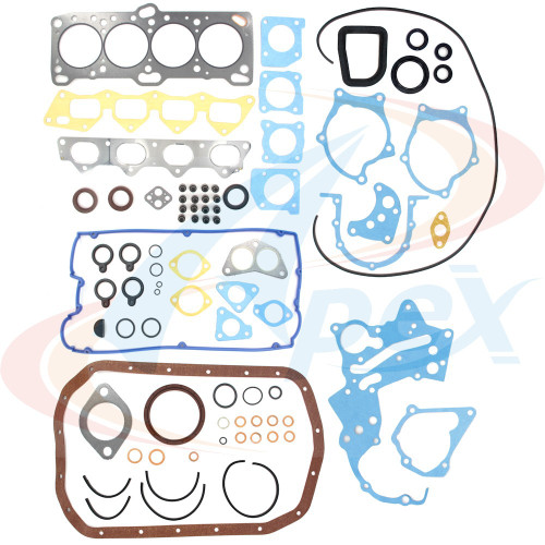 Apex Full Gasket Set AFS2003 for 1989-1994 Dodge/Eagle/Hyundai 1.6L 2.0L L4 (Colt, Summit, Talon, Elantra)
