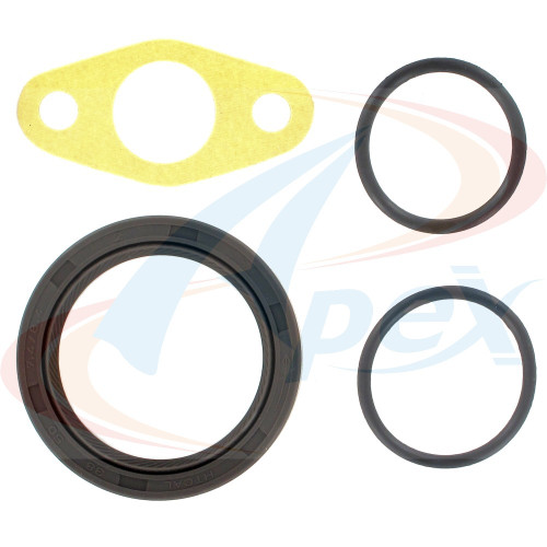 Apex Crankshaft Seal Kit ATC1341 for 1992-2001 Acura/Honda 1.7L 1.8L L4 (Integra, Civic, Civic del Sol)