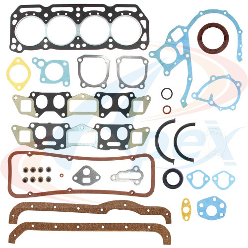 Apex Full Gasket Set AFS5022 for 1975-1982 Nissan 1.2L 1.4L L4 (210, 310, B210)